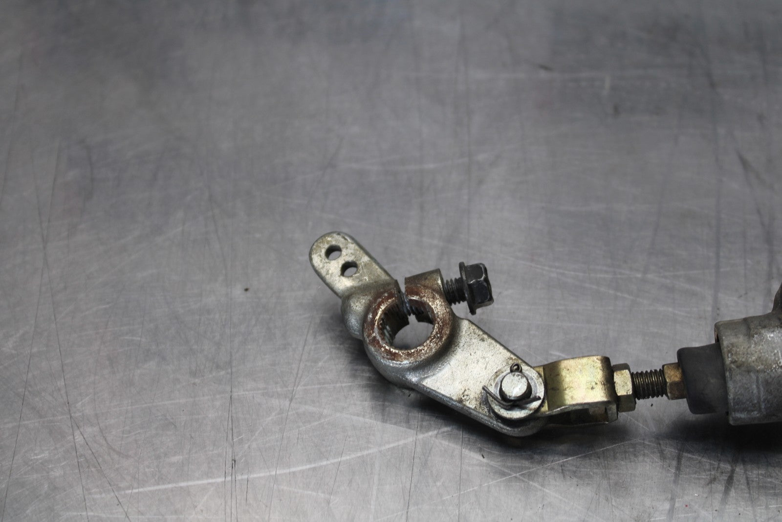 03-08 KAWASAKI VULCAN 1600 REAR BACK BRAKE MASTER CYLINDER W RESERVOIR BB196