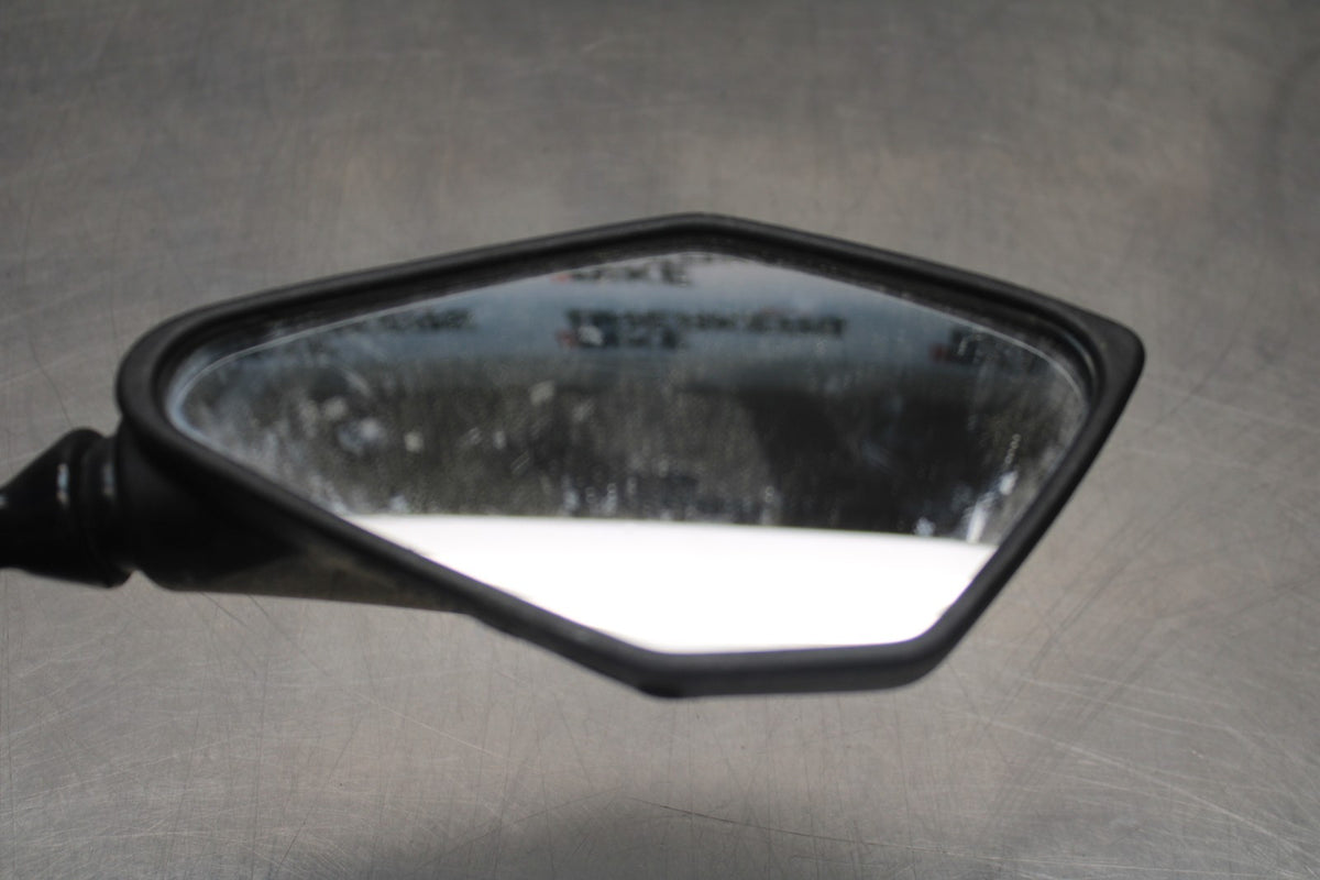 13-18 KAWASAKI NINJA ZX6R RIGHT SIDE REAR VIEW MIRROR BB735