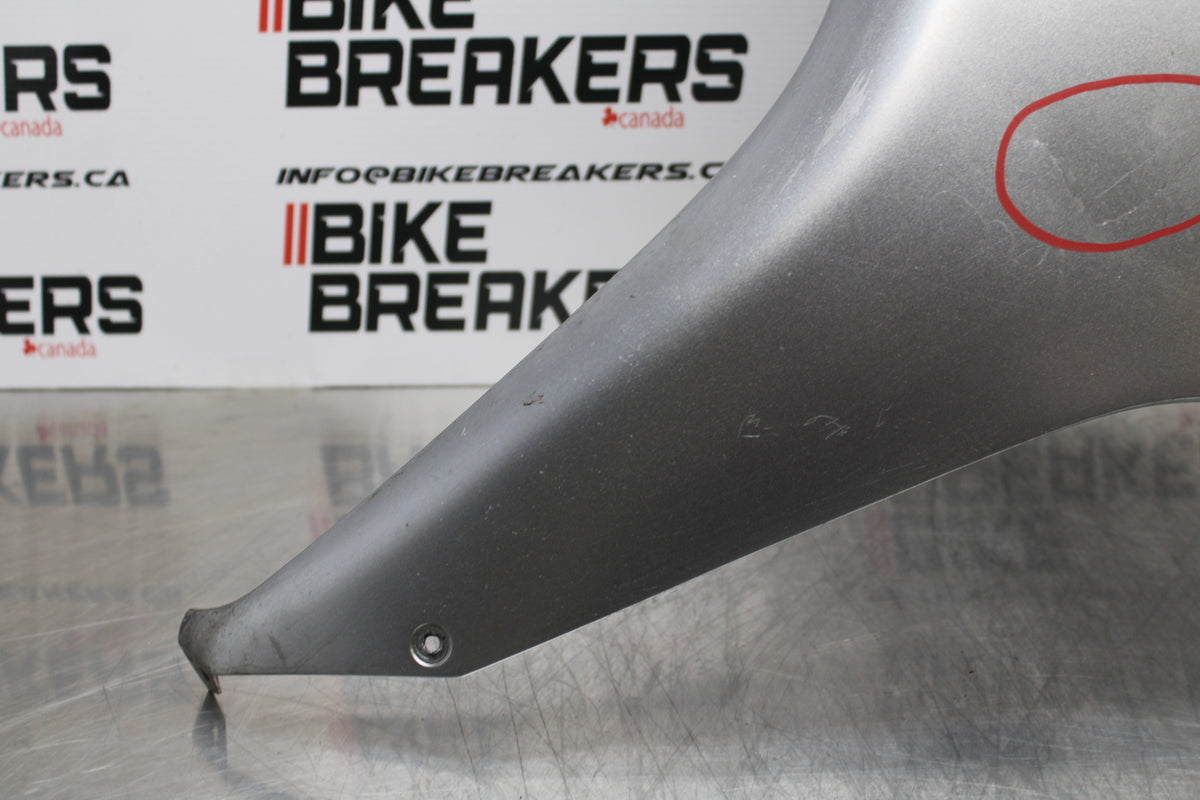 06-07 HONDA CBR1000RR LEFT MID UPPER SIDE FAIRING COWL PLASTIC BB166