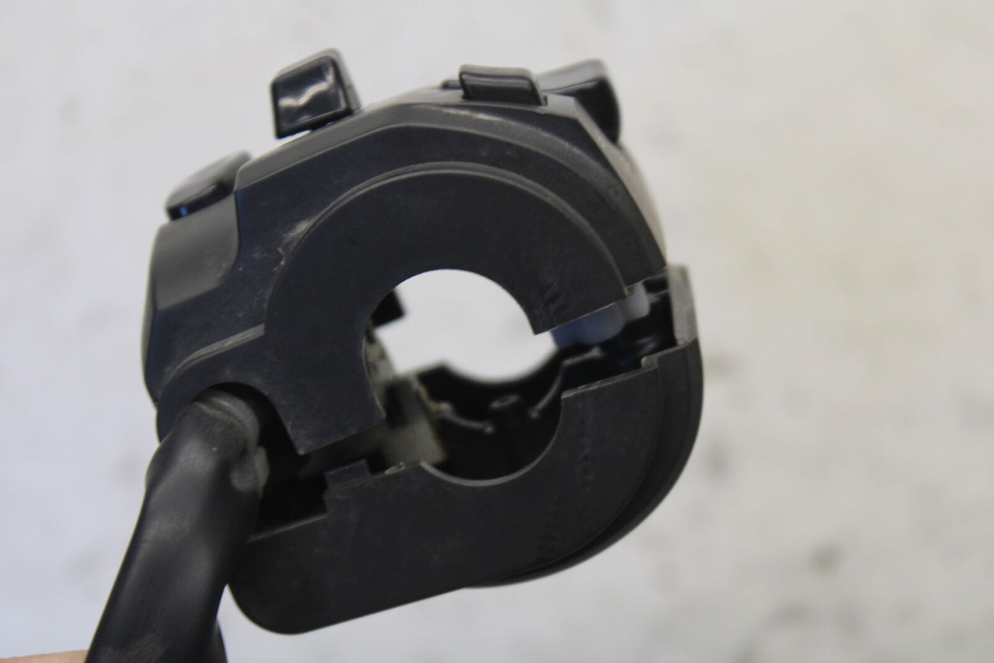 09-12 KAWASAKI NINJA ZX6R LEFT CLIP ON HANDLE HORN SIGNALS SWITCHES BB698