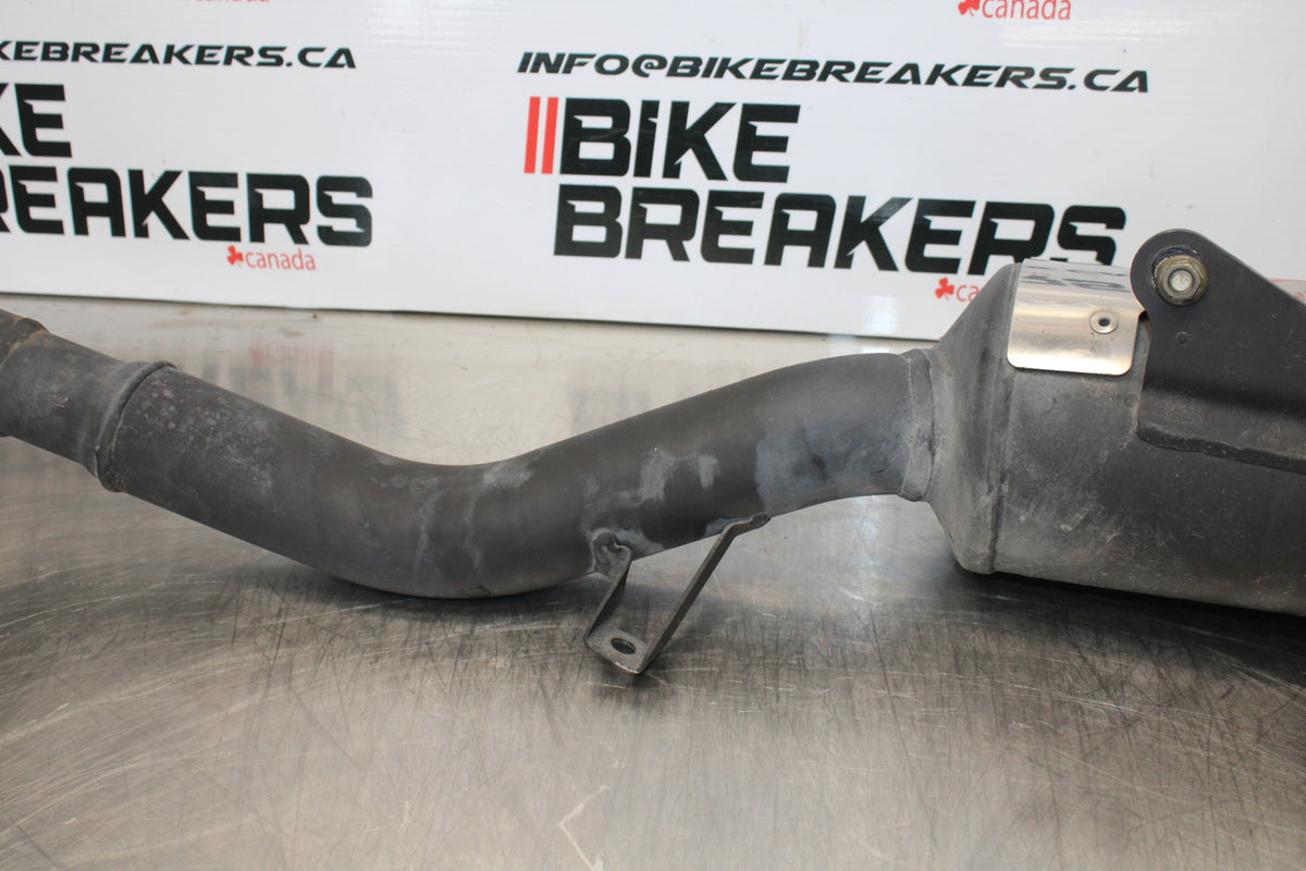 04-09 SUZUKI GS500F FULL EXHAUST SYSTEM HEADERS PIPE MUFFLER BB165