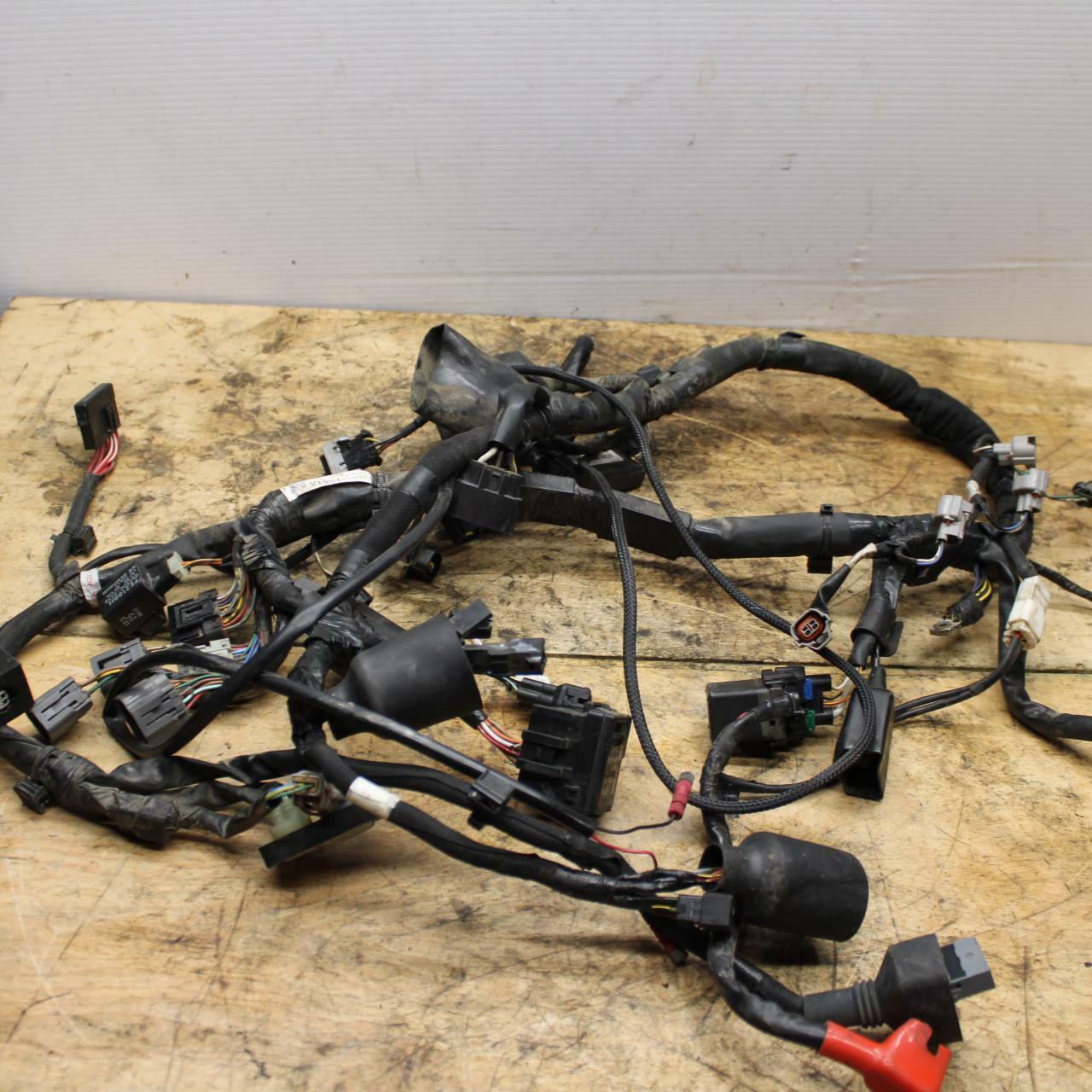 13-18 KAWASAKI NINJA ZX6R MAIN ENGINE WIRING HARNESS MOTOR WIRE LOOM BB349