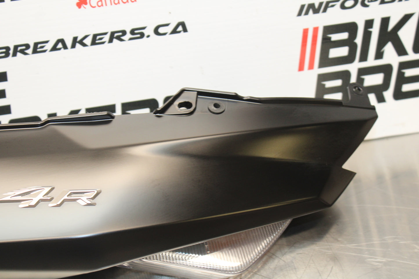 23-24 KAWASAKI NINJA ZX14R LEFT REAR BACK TAIL FAIRING COWL SHROUD BB153