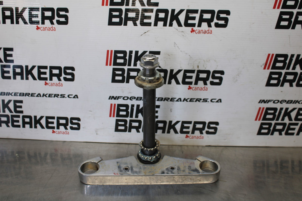 03-08 HONDA VTX1300C FRONT FORKS CLAMP LOWER TRIPLE TREE STEM BB868