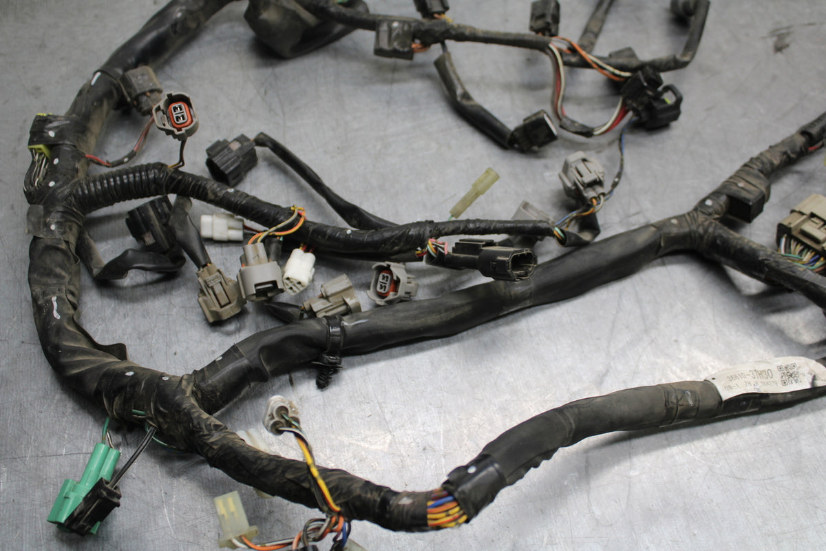 08-09 SUZUKI GSXR600 MAIN ENGINE WIRING HARNESS MOTOR WIRE LOOM BB728