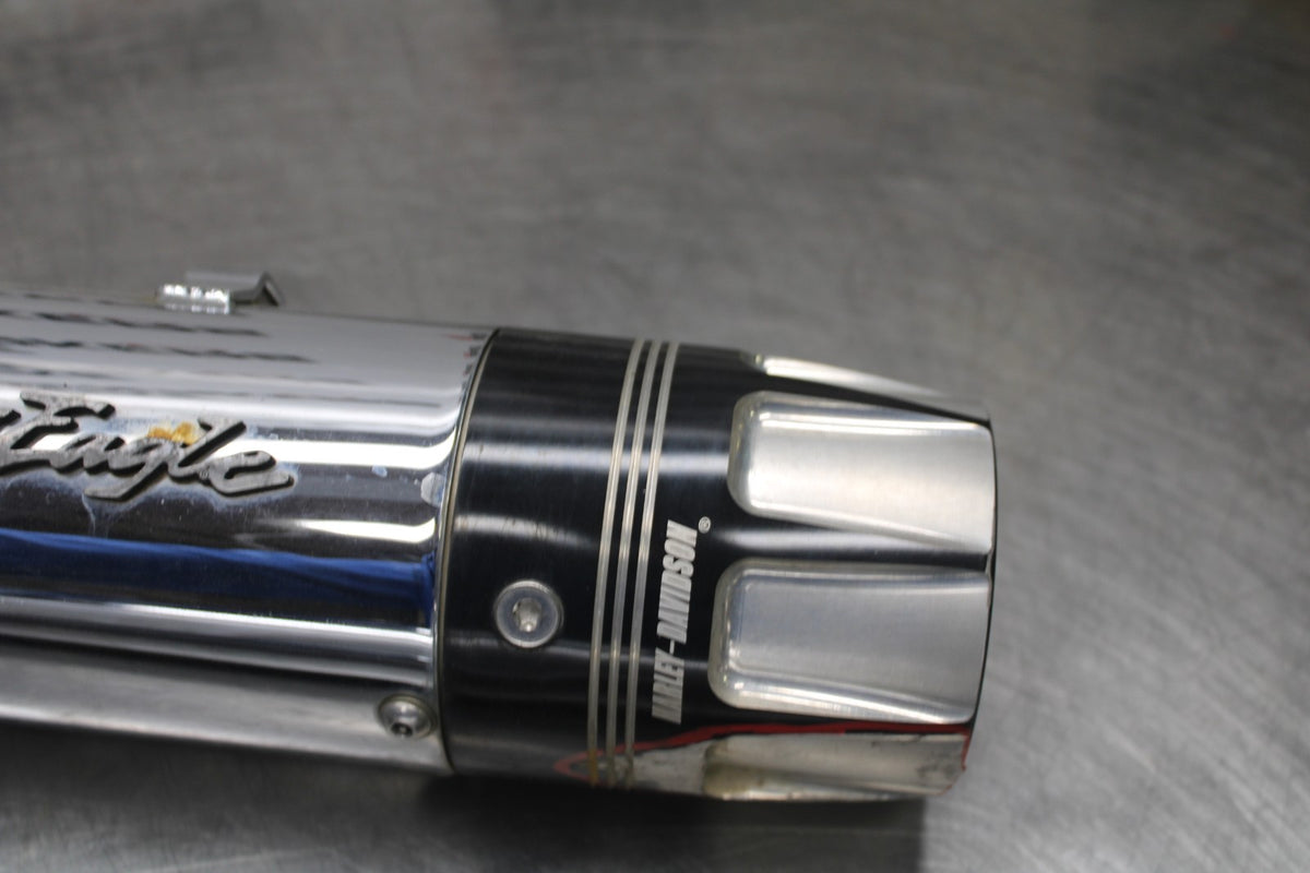 14 HARLEY-DAVIDSON STREET GLIDE SCREAMING EAGLE EXHAUST MUFFLER PIPES SET BB880