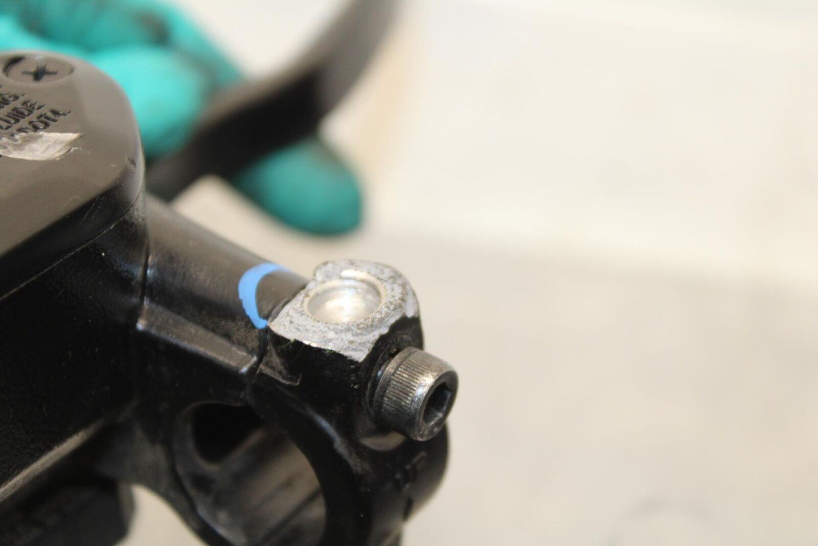 20 KAWASAKI Z400 ER400 ABS FRONT BRAKE MASTER CYLINDER w/ LEVER BB586