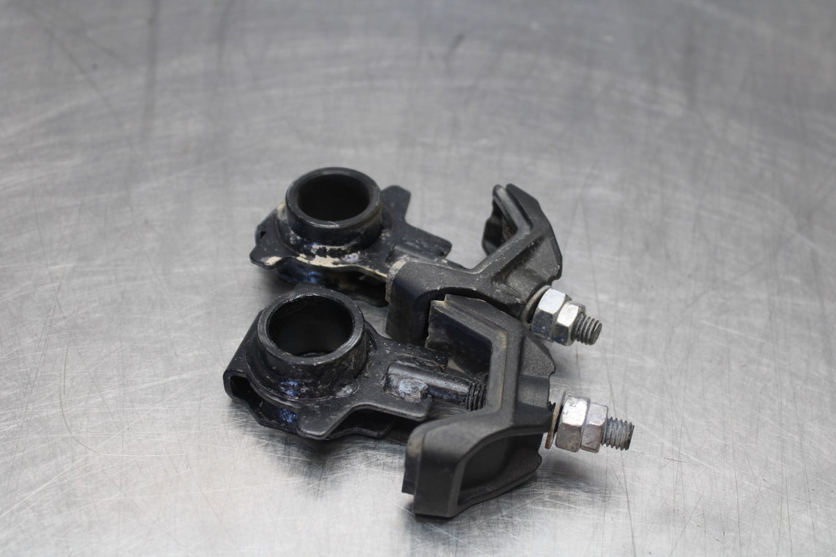 23 KAWASAKI NINJA 650 EX650 SWINGARM CHAIN TENSIONER ADJUSTMENT BRACKETS  BB920