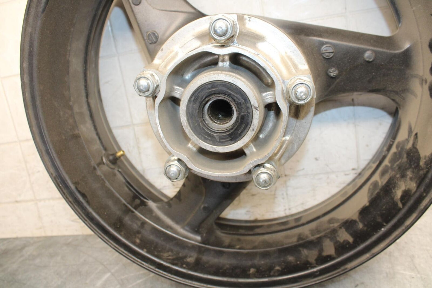 1999 Honda Super Hawk 1000 VTR1000F REAR WHEEL RIM ROTOR BACK BRAKE DISC BB51