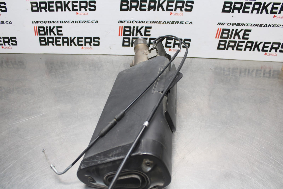 13-18 KAWASAKI NINJA ZX6R EXHAUST PIPE MUFFLER SLIP ON CAN SILENCER BB735