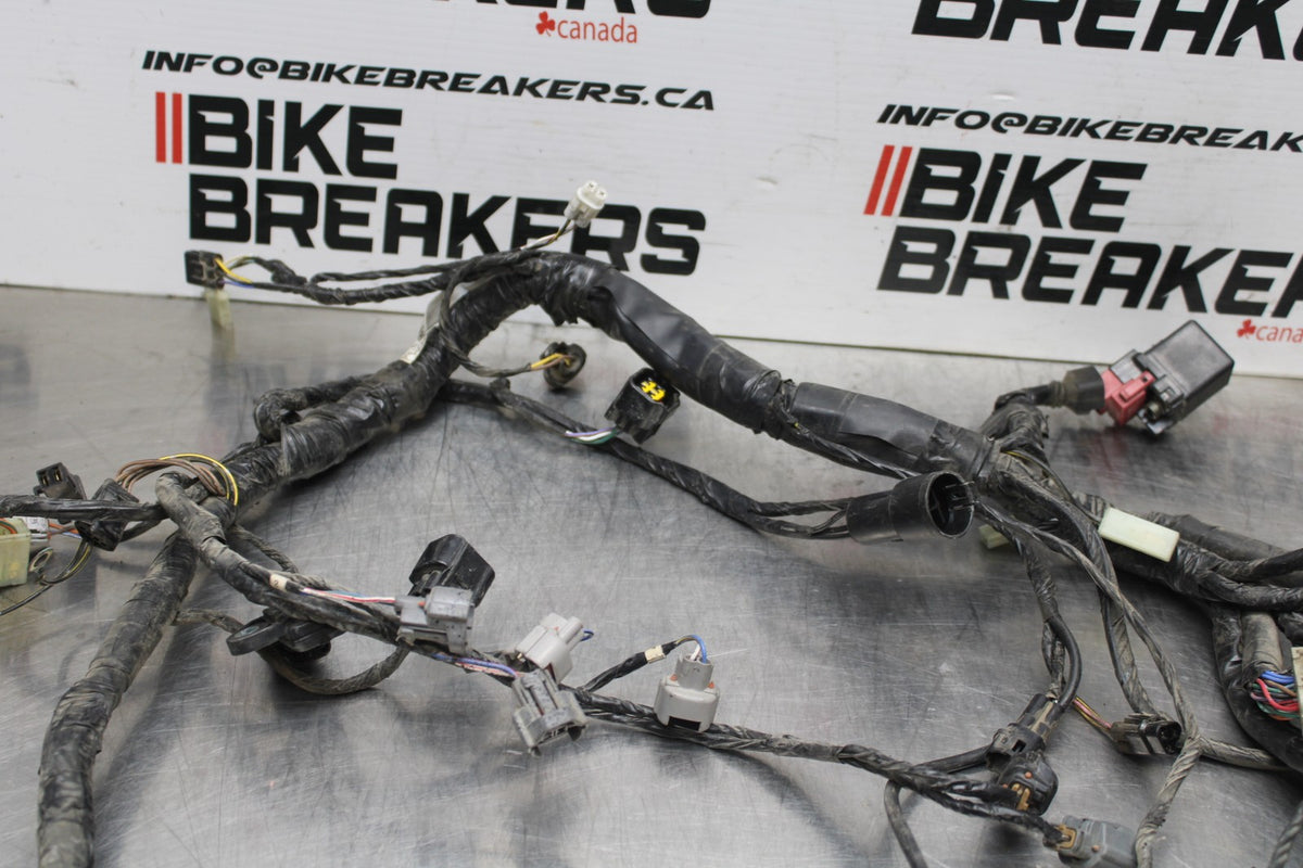 06 KAWASAKI Z750 MAIN ENGINE WIRING HARNESS MOTOR WIRE LOOM BB837