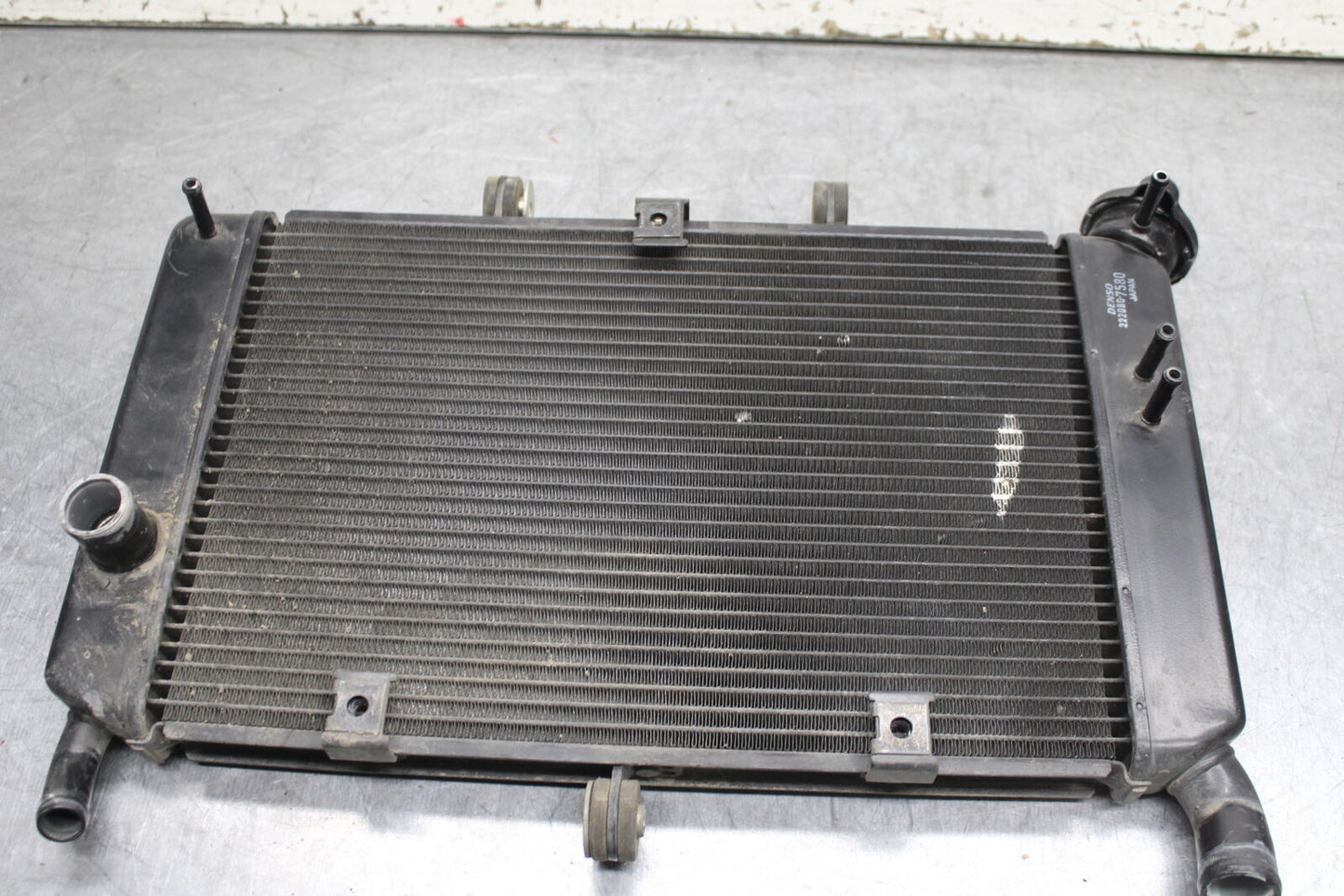 09-15 YAMAHA FZ6R ENGINE RADIATOR MOTOR COOLING RADIATER 20S-12461-01-00 BB719