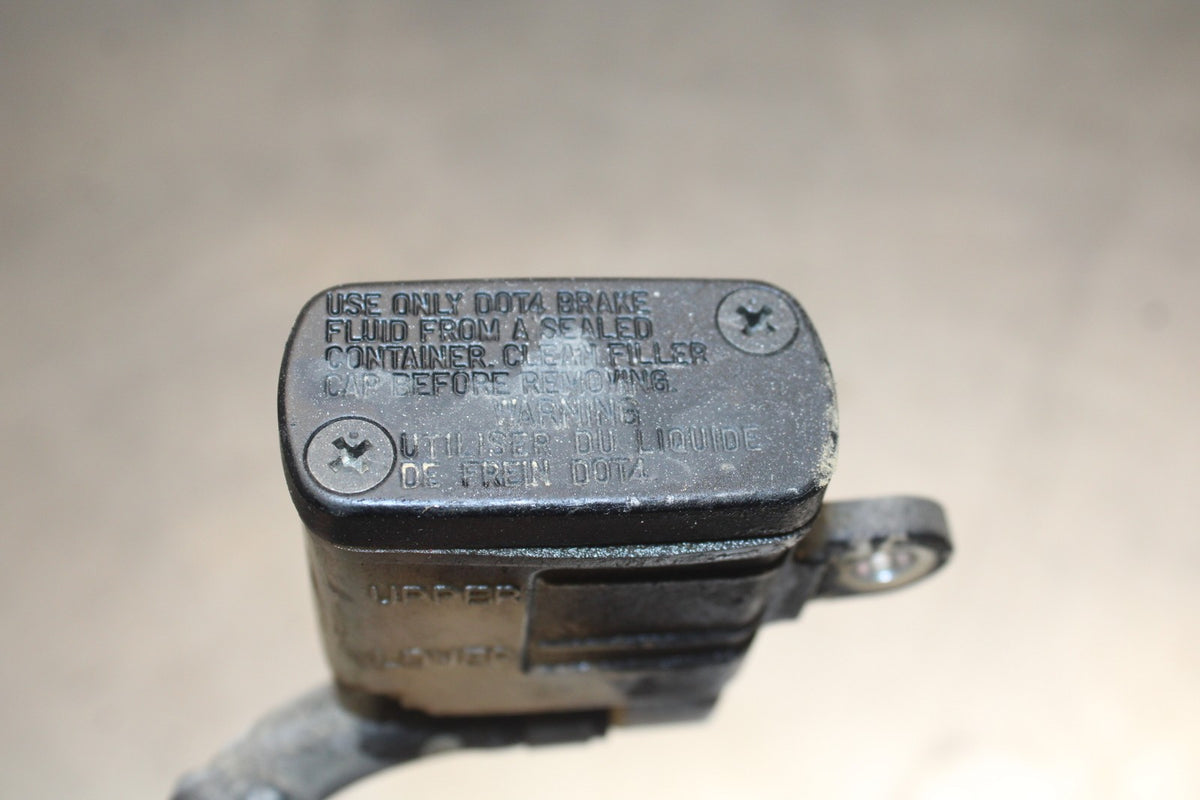 08-09 SUZUKI GSXR750 REAR BACK BRAKE MASTER CYLINDER W RESERVOIR BB854