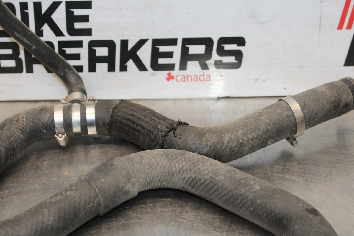 07-08 KAWASAKI NINJA ZX6R RADIATOR HOSES ENGINE COOLANT WATER HOSE SET BB937