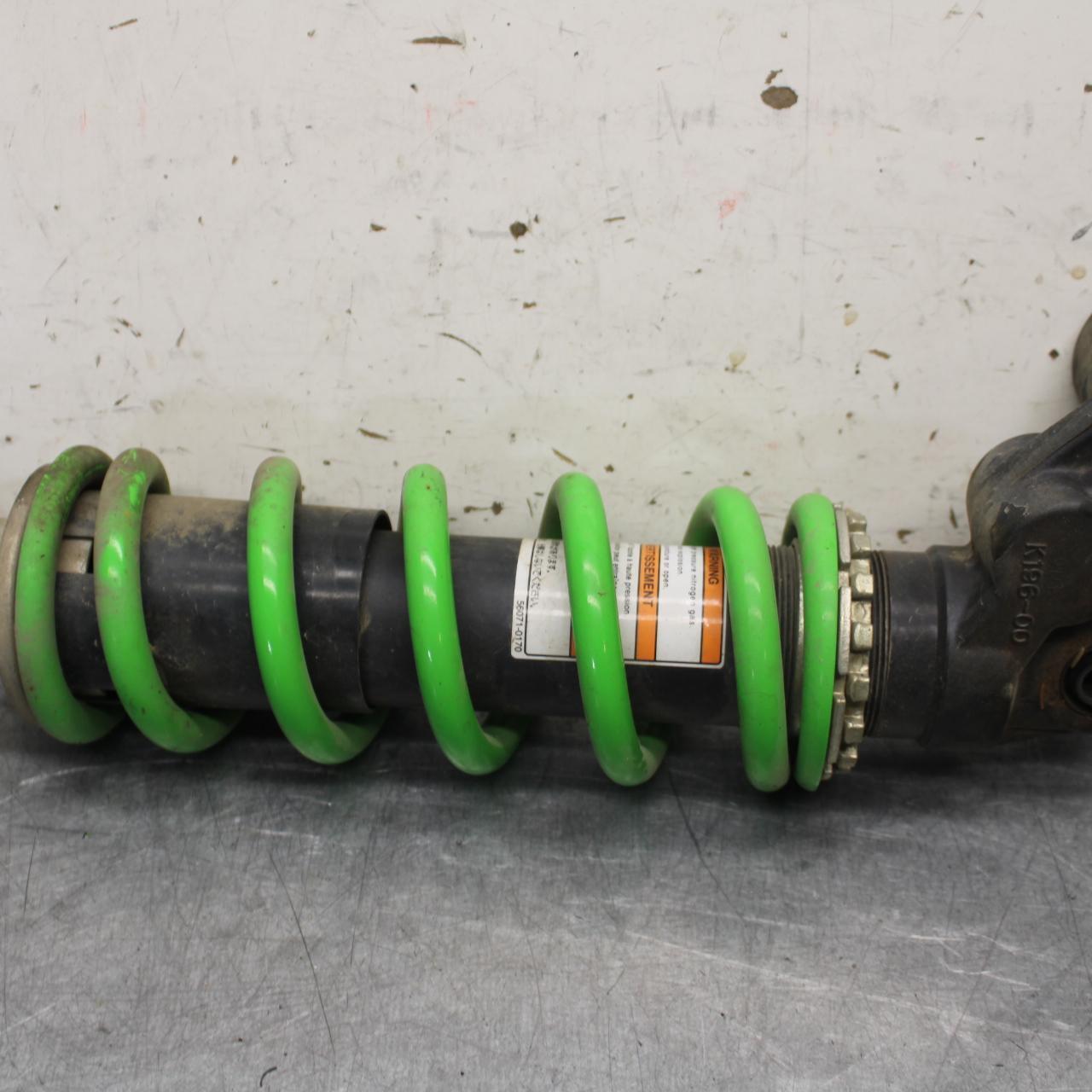 21 KAWASAKI NINJA ZX6R REAR BACK SHOCK ABSORBER SUSPENSION 45014-0393-37X BB647