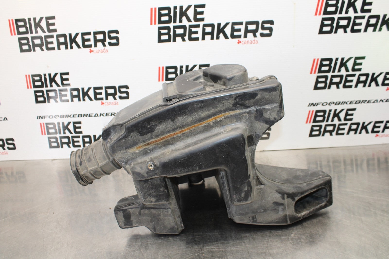 08-18 KAWASAKI KLR650 AIRBOX AIR INTAKE FILTER BOX BB183