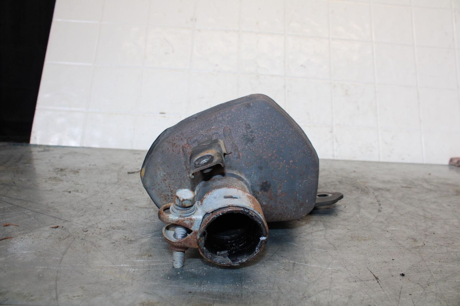 13-17 KAWASAKI NINJA 300 EXHAUST PIPE MUFFLER SLIP ON CAN SILENCER BB429