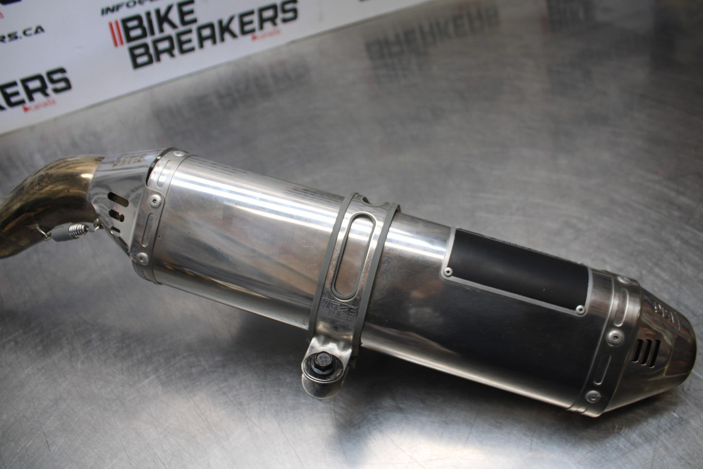 08-10 SUZUKI GSXR 600 YOSHIMURA EXHAUST PIPE MUFFLER SLIP ON CAN SILENCER BB202
