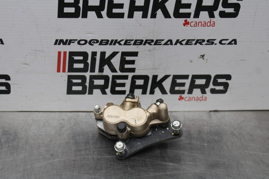 08 HONDA CBR125R LEFT FRONT BRAKE CALIPER BB839