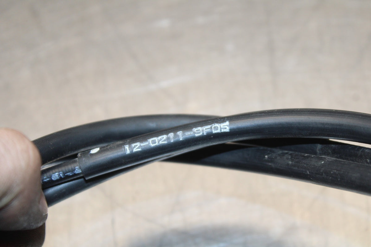 08-12 KAWASAKI NINJA 250R EX250J THROTTLE CABLES LINES BB784