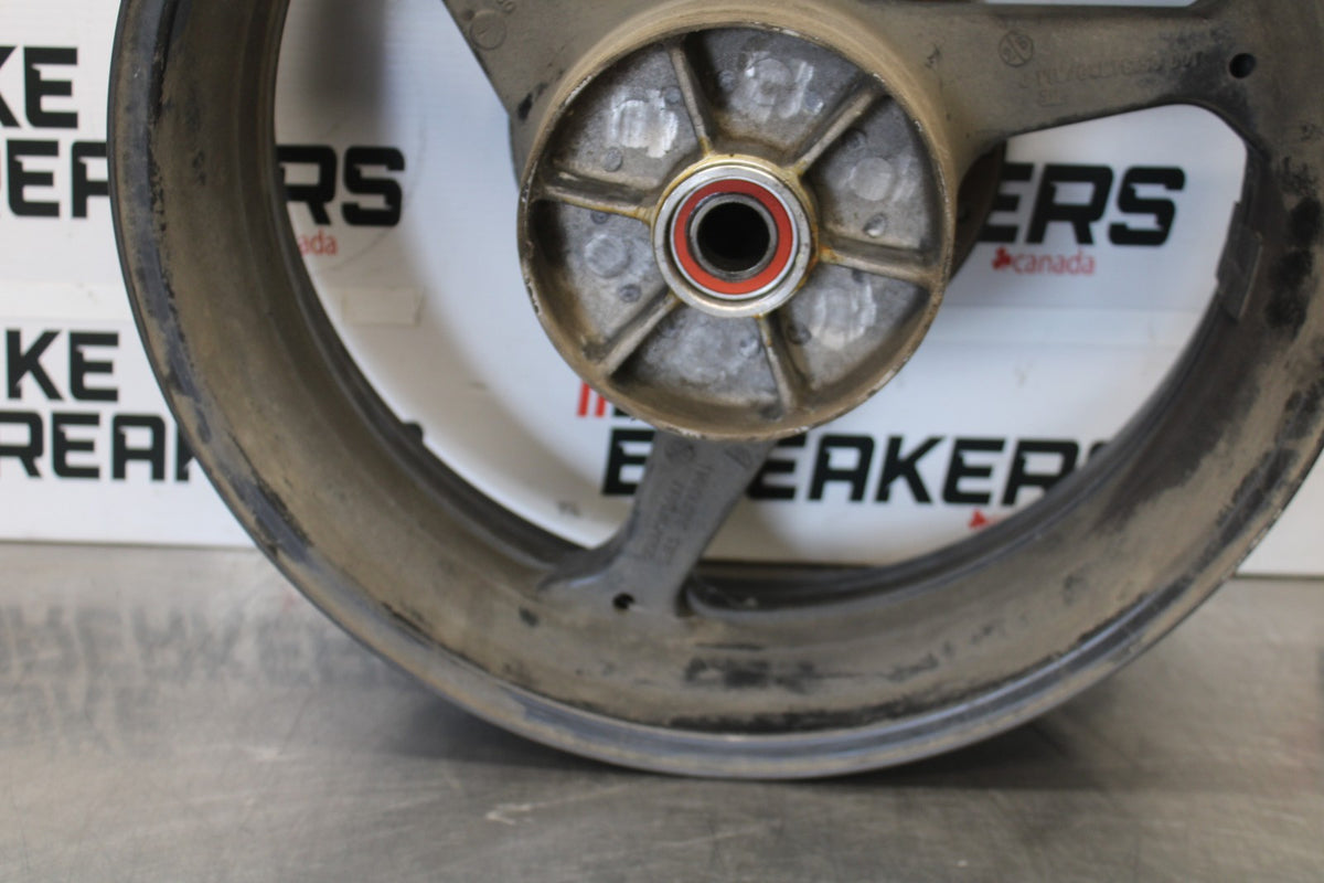 05-06 HONDA CBR600RR REAR WHEEL BACK RIM & ROTOR BB893