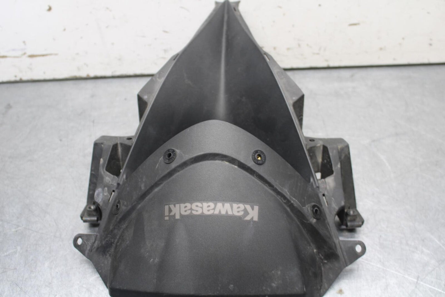 09-12 KAWASAKI NINJA ZX6R FRONT CENTER COWL FAIRING BB640