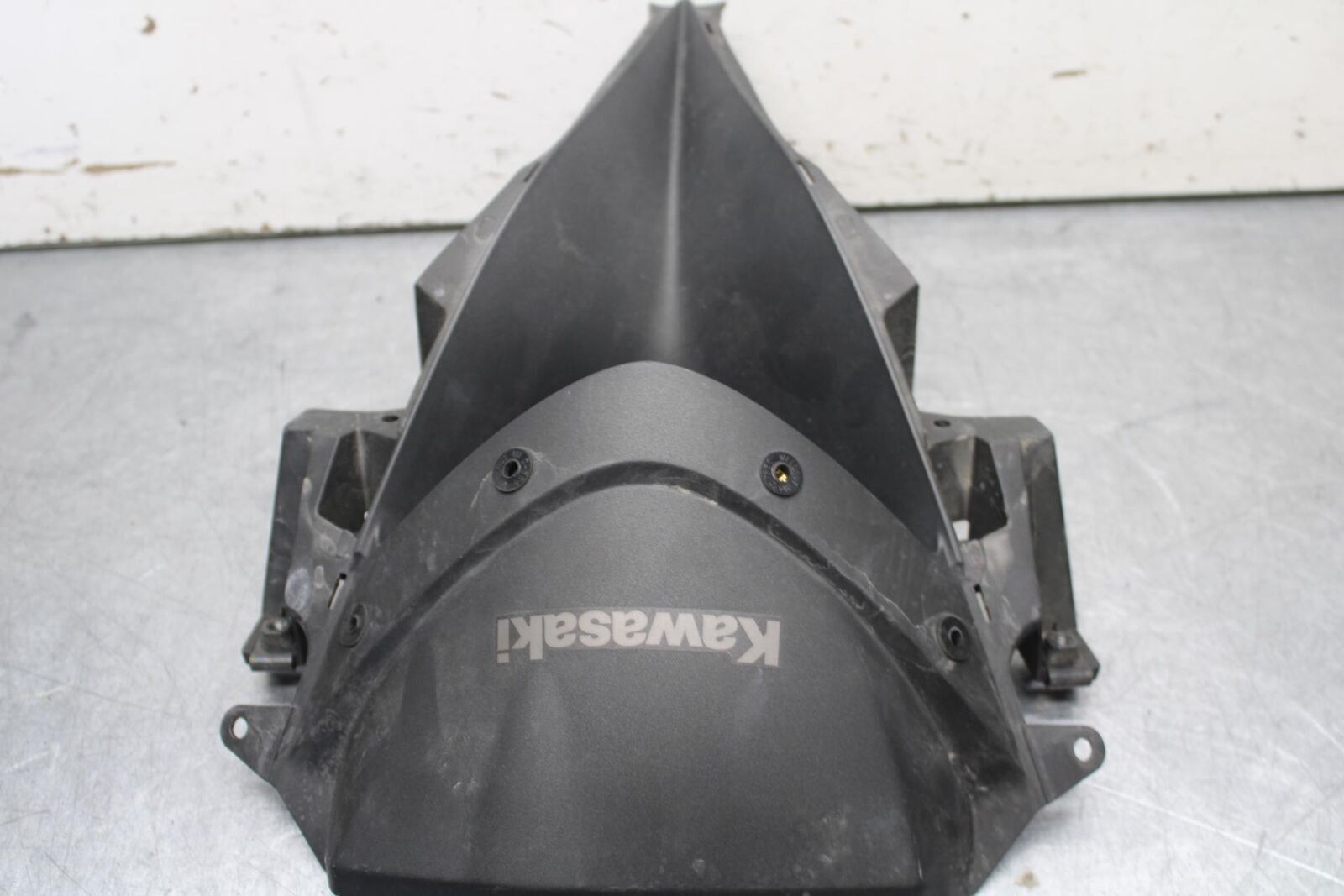 09-12 KAWASAKI NINJA ZX6R FRONT CENTER COWL FAIRING BB640