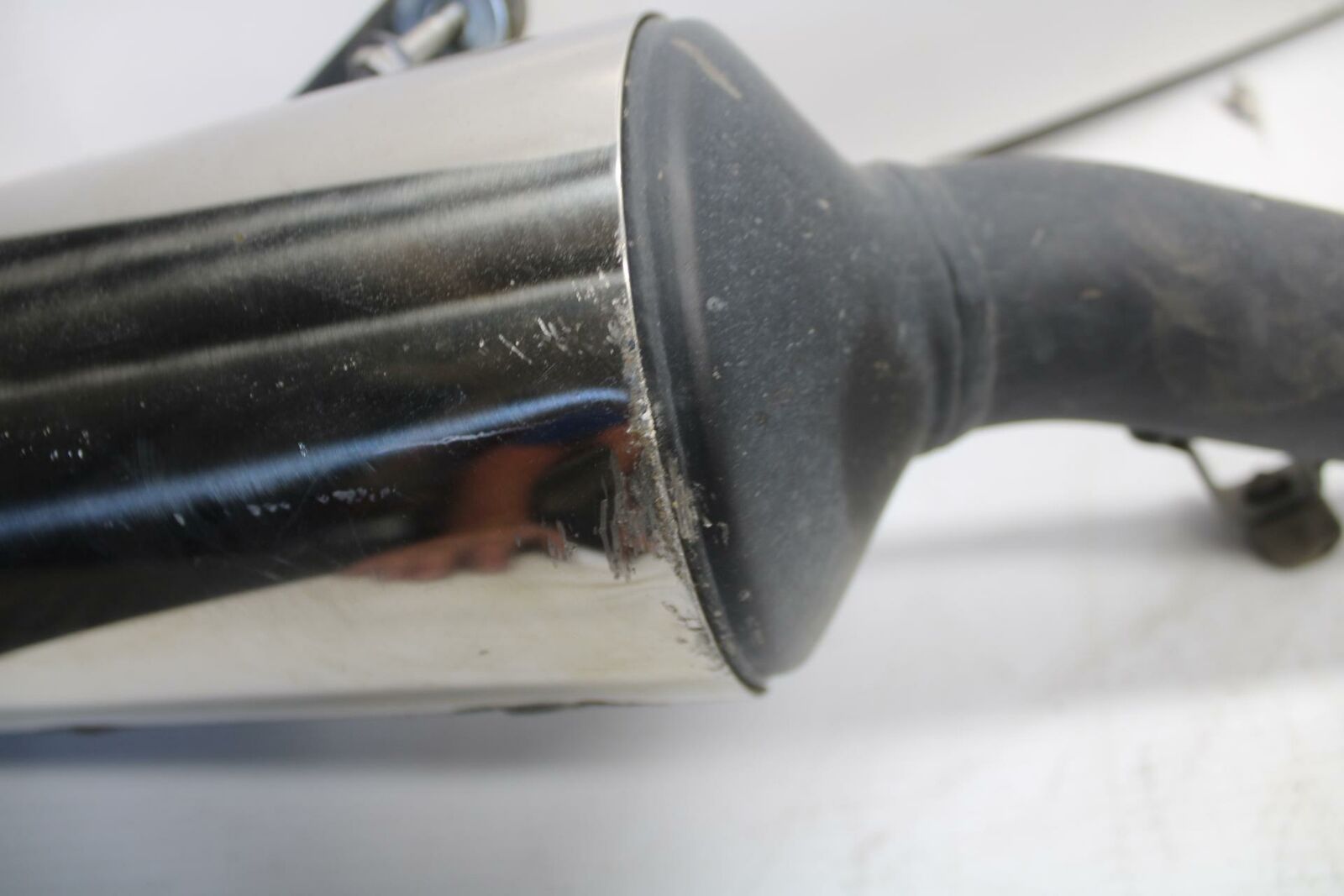 04-09 SUZUKI GS500F FULL EXHAUST SYSTEM HEADERS  MUFFLER 14301-01DE0-E02 BB261