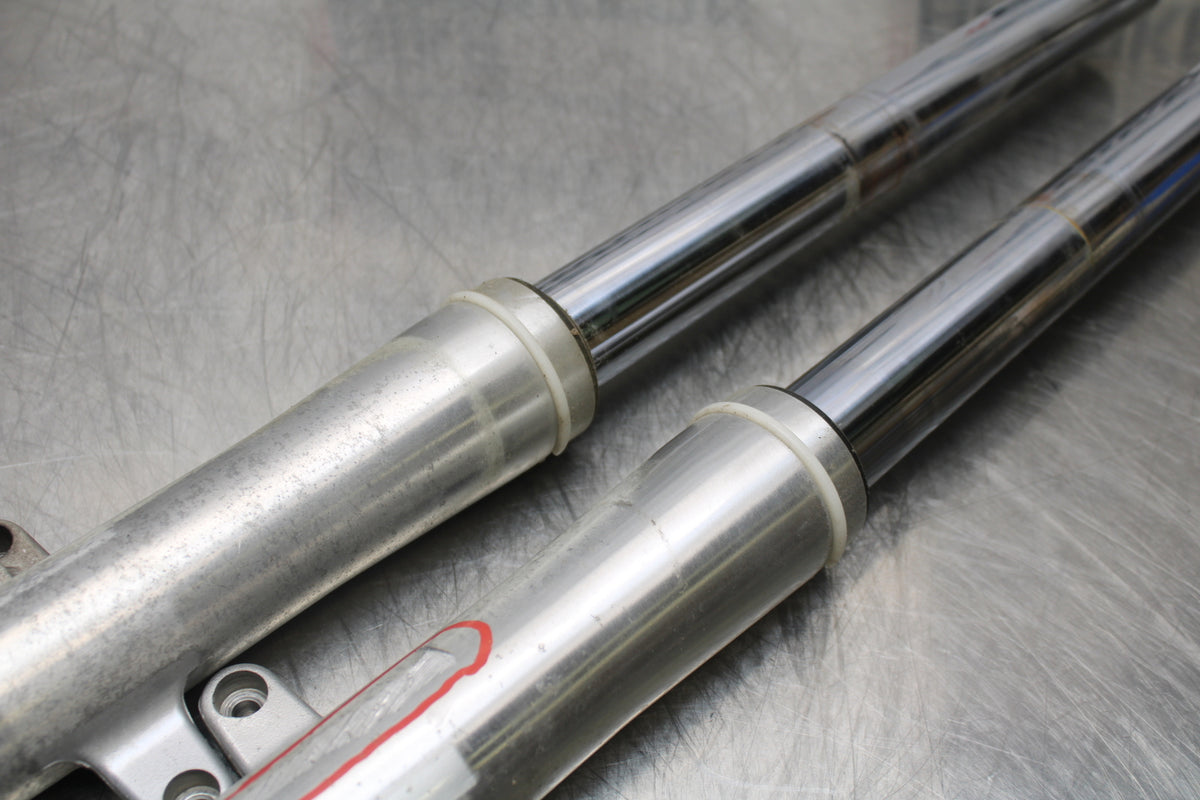 04 YAMAHA ROAD STAR XV1700A FRONT FORKS SHOCK SUSPENSION SET PAIR BB155