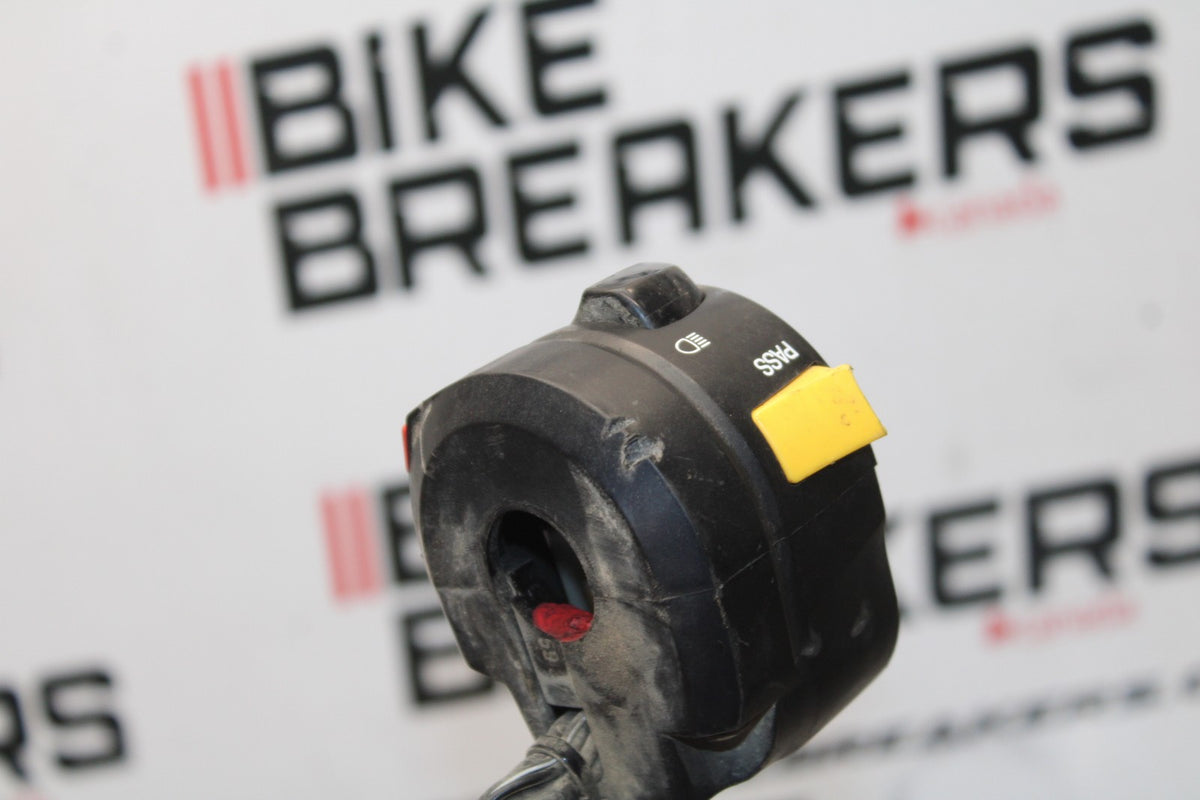 05-06 SUZUKI GSXR1000 LEFT CLIP ON HANDLE HORN SIGNALS SWITCH SWITCHES BB773