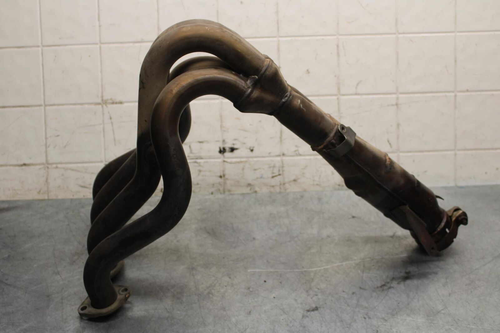 2009 Kawasaki Ninja ZX6R ZX600R EXHAUST HEADER PIPES MANIFOLD BB548