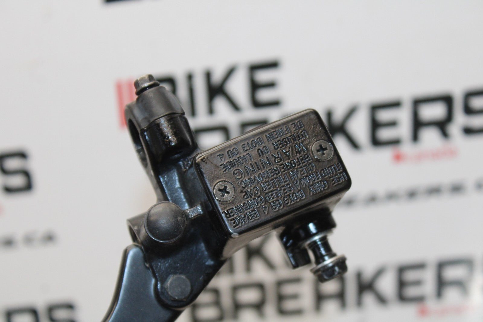 13-17 KAWASAKI NINJA 300 EX300 ABS FRONT BRAKE MASTER CYLINDER w/ LEVER BB187