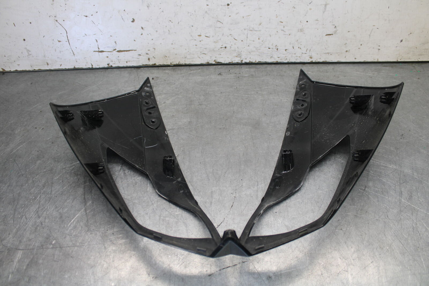 09-12 KAWASAKI NINJA ZX6R FRONT UPPER NOSE FAIRING SHROUD 55028-0251-H8  BB698