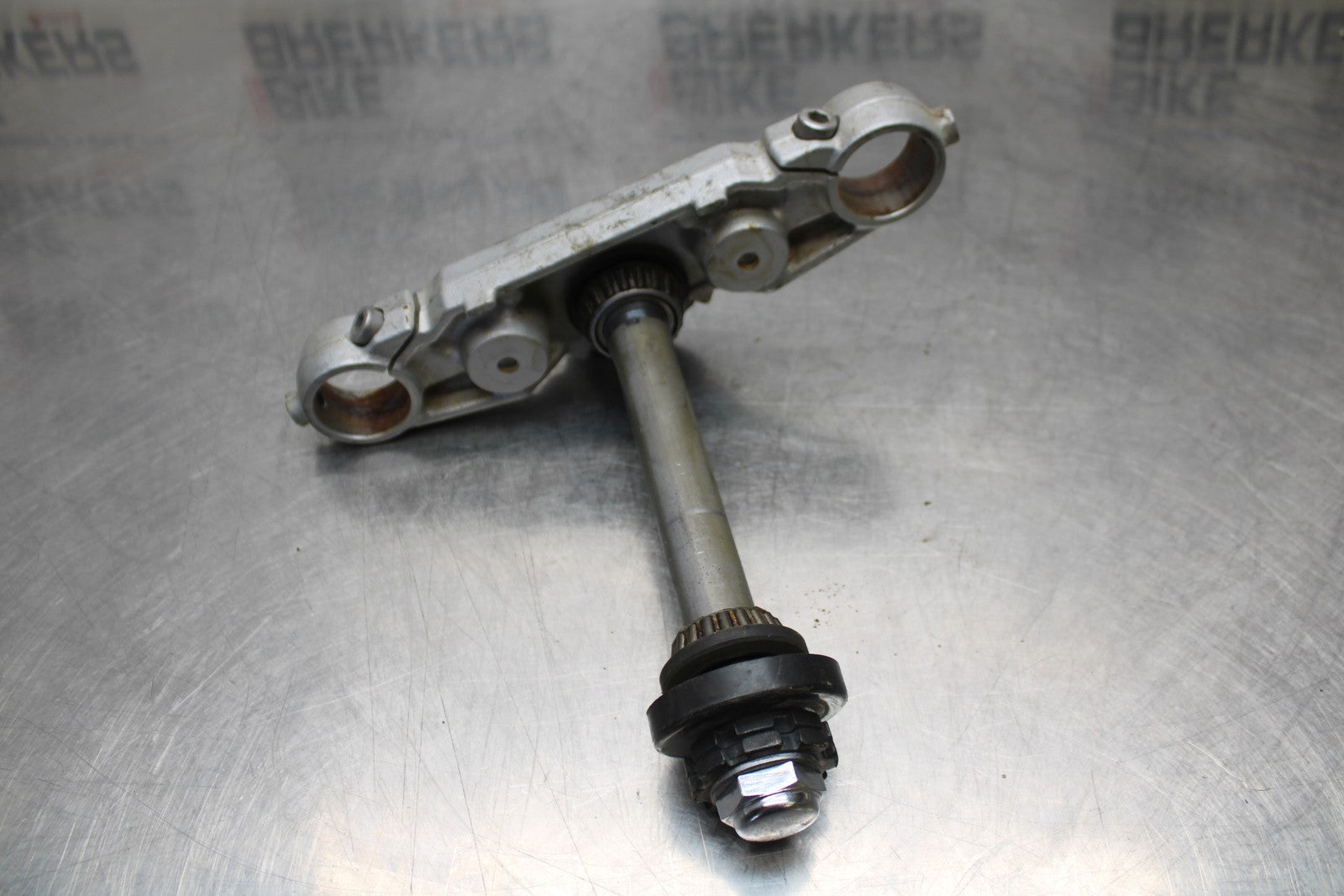 08 KAWASAKI VULCAN 900 FRONT FORKS CLAMP LOWER TRIPLE TREE STEM BB184