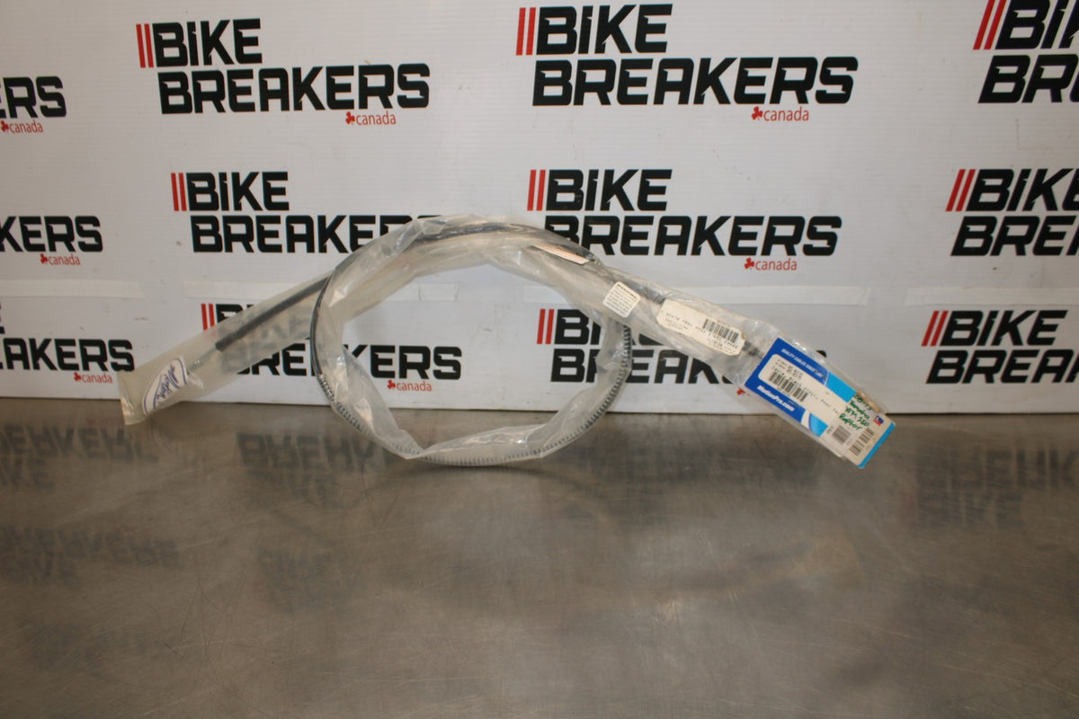 08-13 YAMAHA YFM 250 RAPTOR  REAR BACK HAND BRAKE CABLE LINE BB876