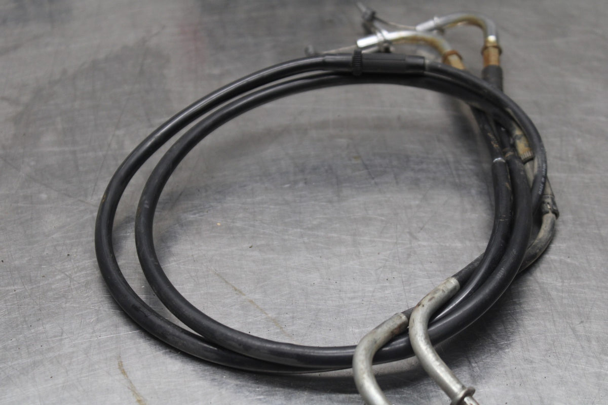97 KAWASAKI VULCAN 1500 VN1500D CLASSIC THROTTLE CABLES LINES BB936