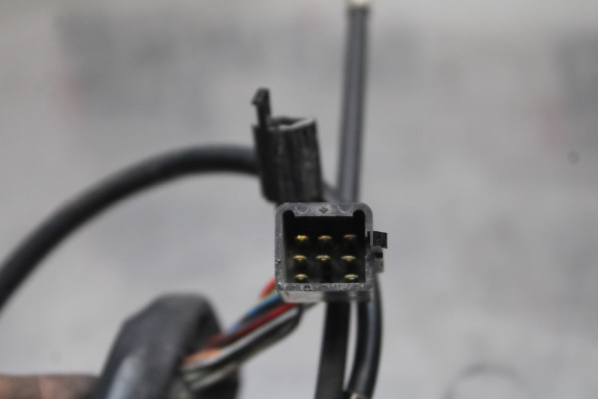 98 KAWASAKI NINJA ZX6 LEFT CLIP ON HORN SIGNALS SWITCH & CHOKE CABLE BB870
