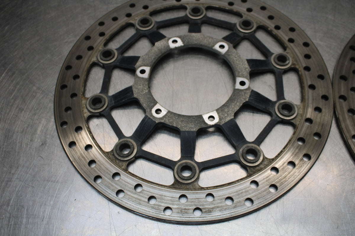 12 HONDA CB1000R FRONT LEFT RIGHT BRAKE ROTORS DISCS BB200