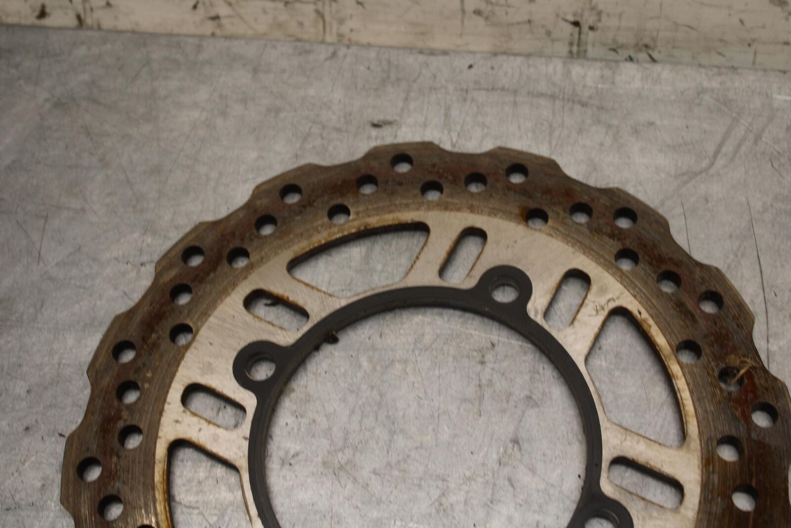 2012 Kawasaki Ninja ZX14R ZX1400E REAR ROTOR BACK BRAKE DISC WITH ABS RING BB60