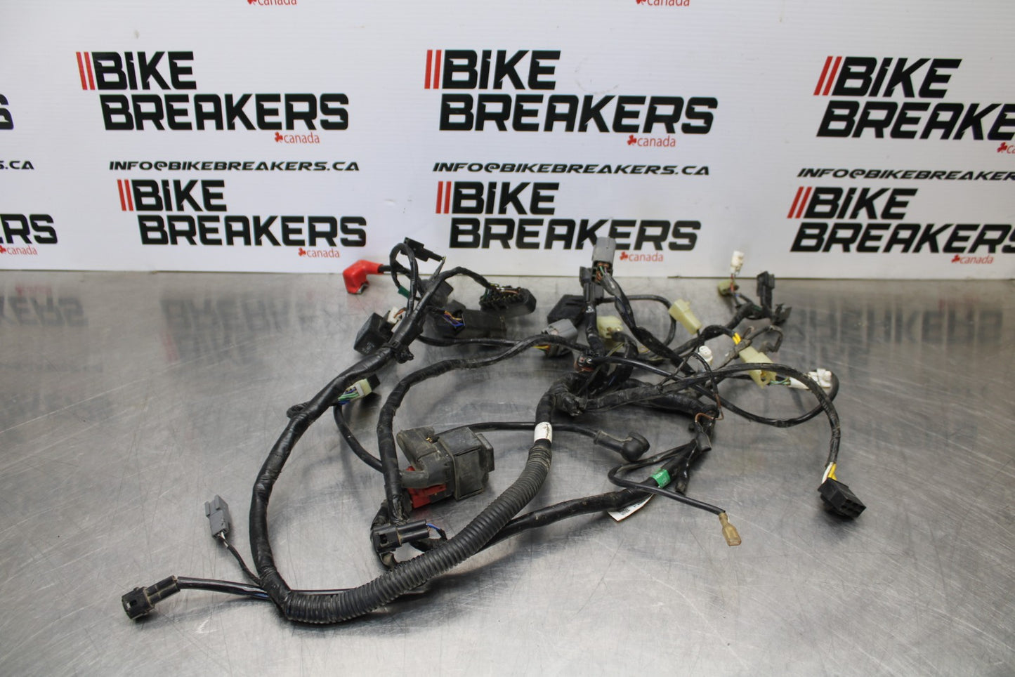 08-18 KAWASAKI KLR650 MAIN ENGINE WIRING HARNESS MOTOR WIRE LOOM BB183