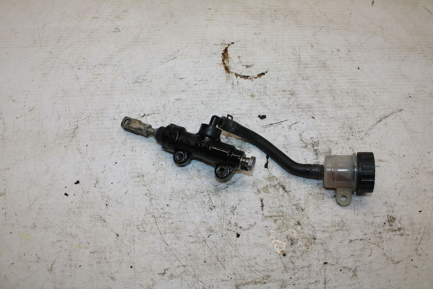 07-16 TRIUMPH STREET TRIPLE REAR BACK BRAKE MASTER CYLINDER W RESERVOIR BB361