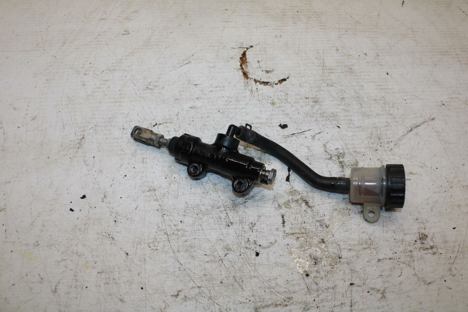 07-16 TRIUMPH STREET TRIPLE REAR BACK BRAKE MASTER CYLINDER W RESERVOIR BB361