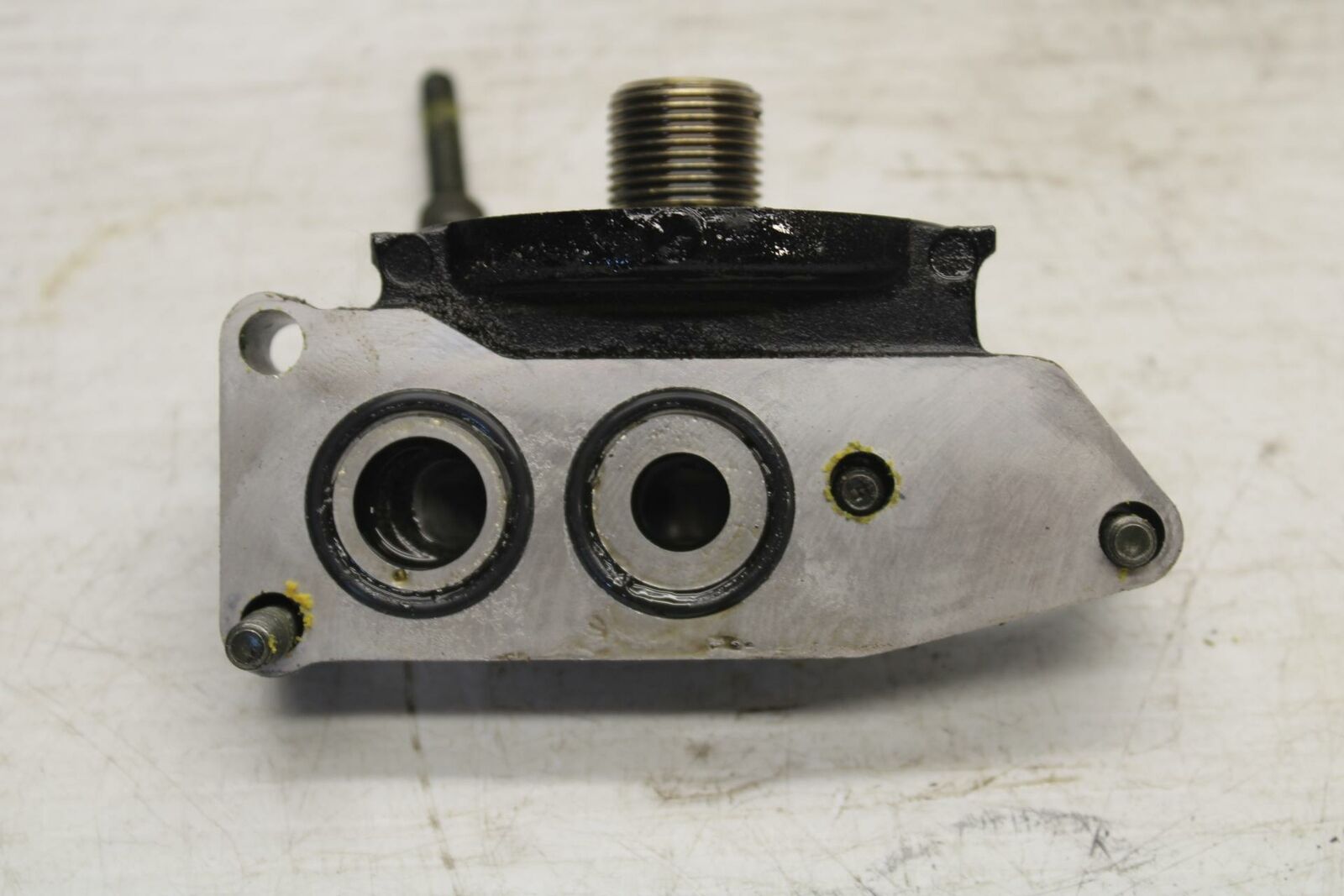 06 YAMAHA ROAD STAR XV1700PC WARRIOR OIL FILTER UNION BOLT MOUNT SUPPORT BB262
