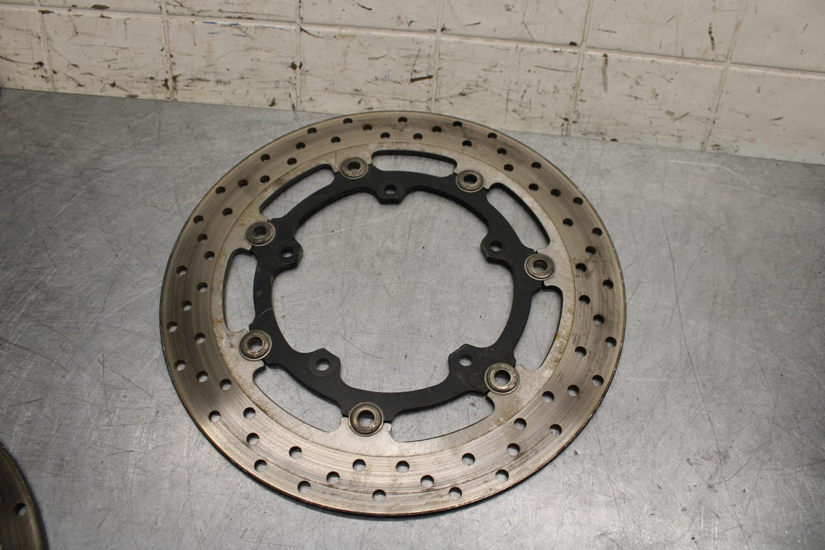 2012 Yamaha FZ8 FRONT LEFT RIGHT BRAKE ROTORS DISCS BB550