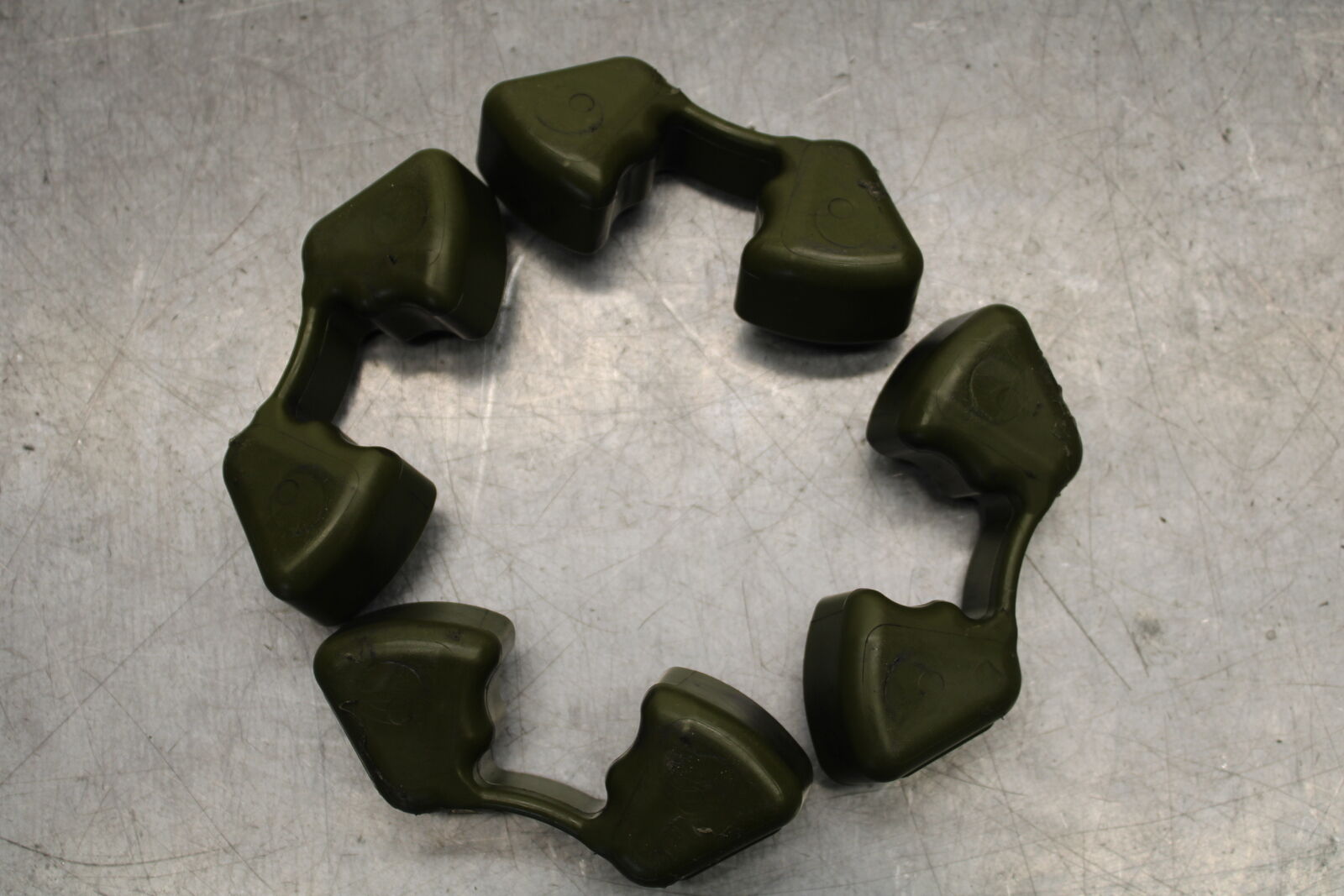 16 KAWASAKI NINJA ZX10R REAR HUB WITH SHOCK DAMPERS CUSH ABSORBERS BB650