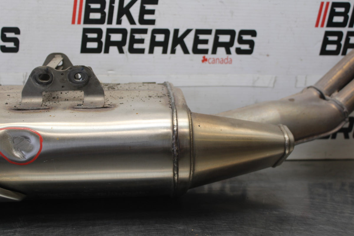 12 KAWASAKI NINJA 650 EX650E FULL EXHAUST SYSTEM HEADERS PIPE MUFFLER BB926