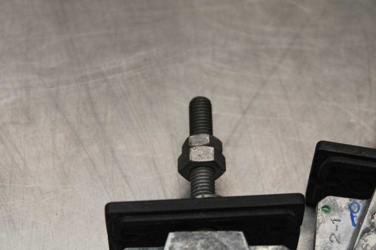 24-25 KAWASAKI ELIMINATOR 450 SWINGARM CHAIN TENSIONER ADJUSTMENT BRACKETS BB869