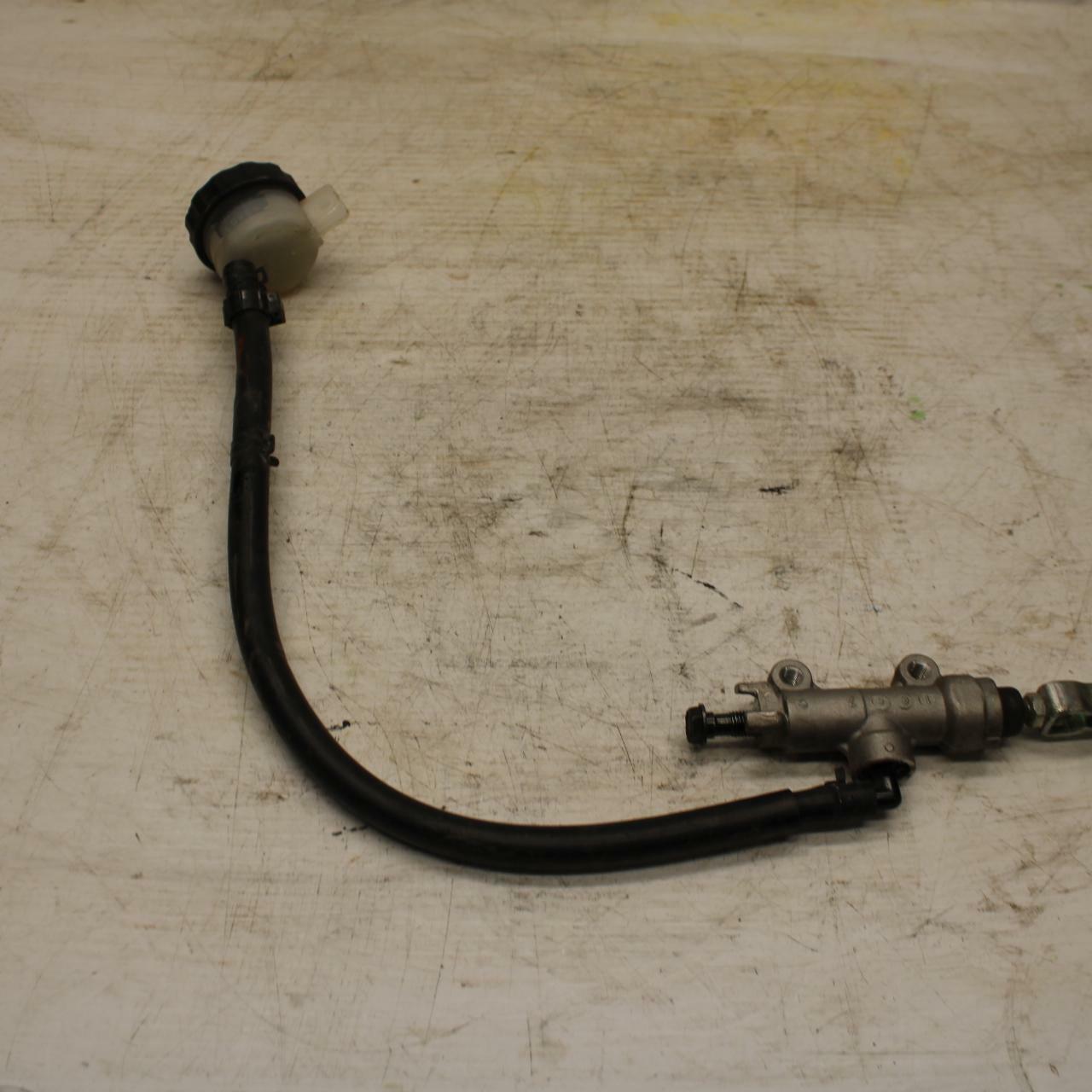 11-12 KAWASAKI NINJA 400 EX400 C REAR  BRAKE MASTER CYLINDER W RESERVOIR BB358