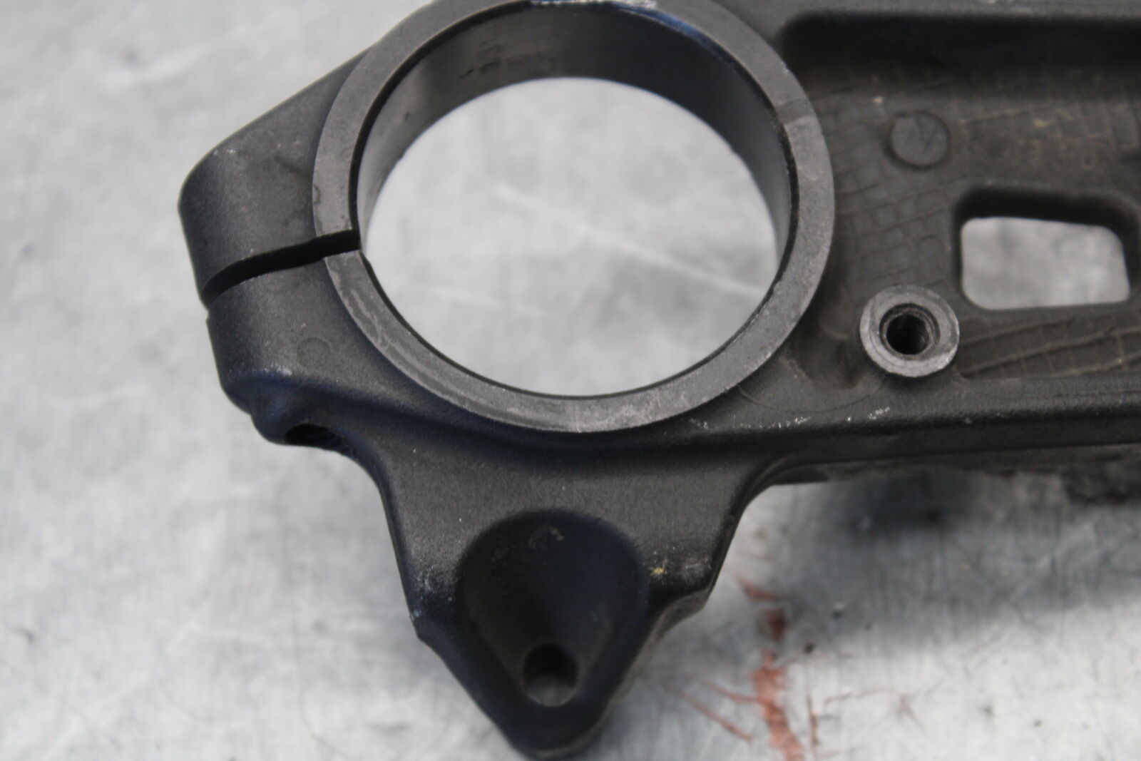 09-12 KAWASAKI NINJA ZX6R ZX600R FORKS UPPER TRIPLE TREE CLAMP 44039-0085 BB656