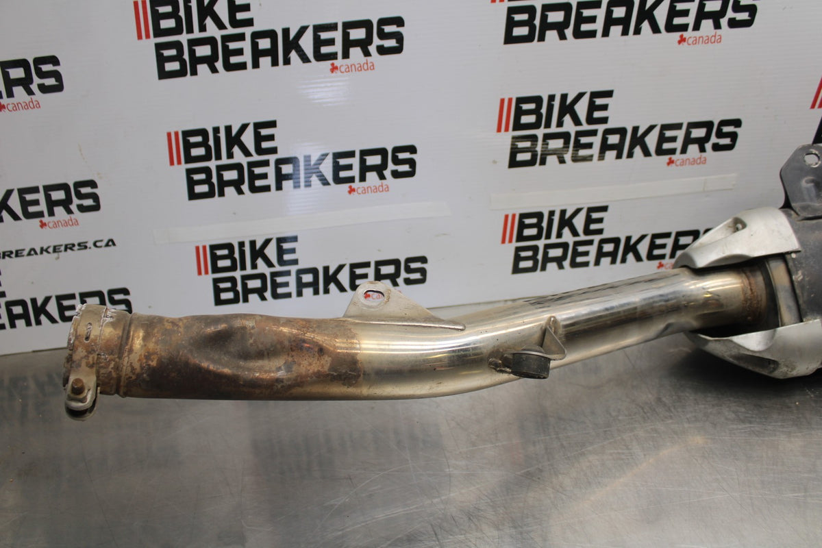 09 KAWASAKI CONCOURS 14 ZG1400B EXHAUST PIPE MUFFLER SLIP ON CAN BB875